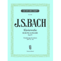 Zweistimmige Inventionen BWV772-786