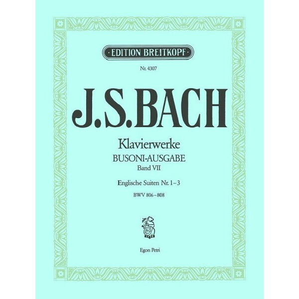 Englische Suiten Nr.1-3 BWV806-808