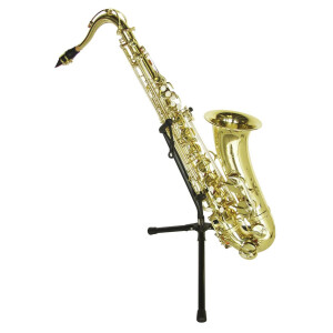 Dimavery stand for saxophone, black