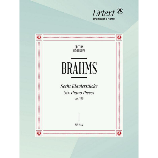 6 Klavierstücke op.118