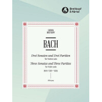 3 Sonaten und Partiten BWV1001-1006