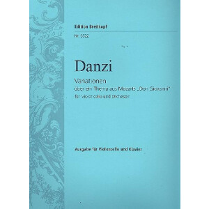 Variationen &uuml;ber ein Thema aus Mozarts Don Giovanni