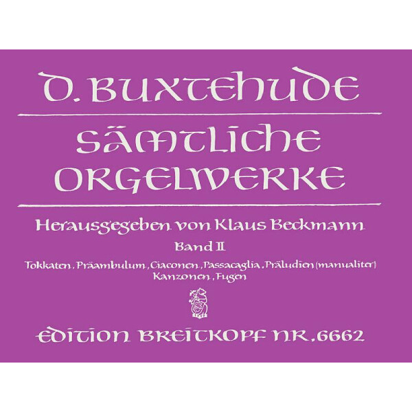 Sämtliche Orgelwerke Band 2