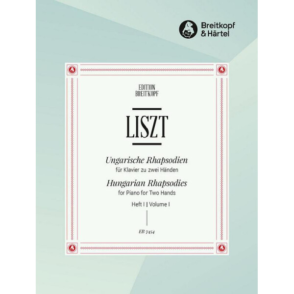 Ungarische Rhapsodien Band 1 (Nr. 1-7)
