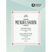 Lied ohne Worte D-Dur op.109