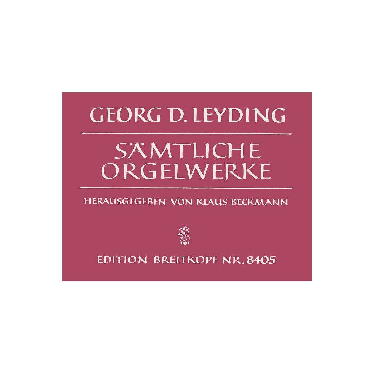 Sämtliche Orgelwerke box