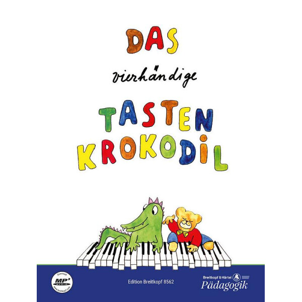 Das vierhändige Tastenkrokodil