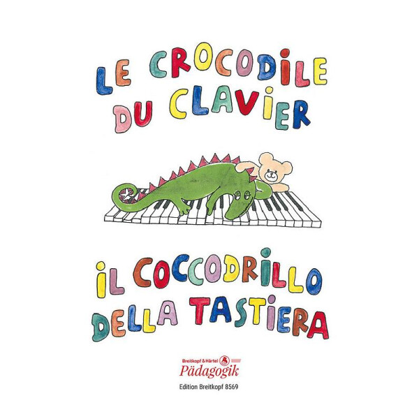 Le crocodile du clavier pièces faciles