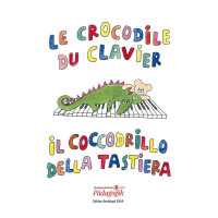 Le crocodile du clavier pièces faciles