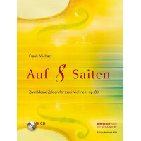 Auf 8 Saiten op.89 (+CD)