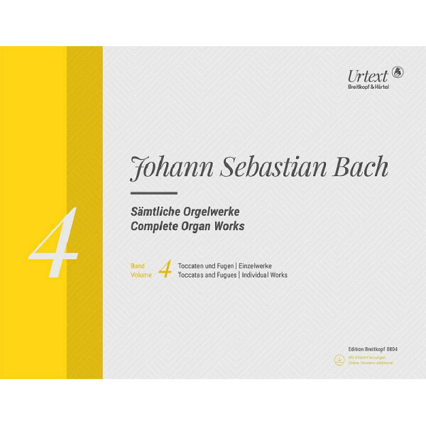 Sämtliche Orgelwerke in 10 Bänden Band 4 (+Online-Material)