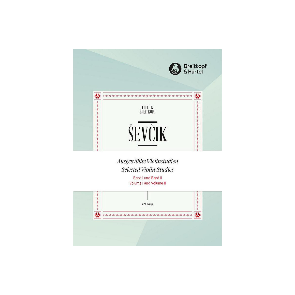 Ausgewählte Violinstudien SET Band  box