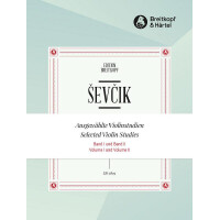 Ausgewählte Violinstudien SET Band 1 und Band 2