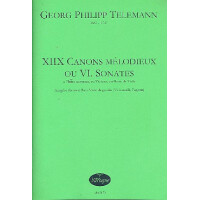 18 Canons Mélodieux ou 6 Sonates