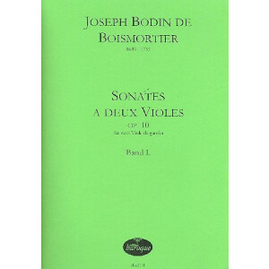 Sonates a deux violes op.10 Band 1 (nos.1-3)