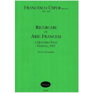 Ricercari et Arie Francesi à Quattro Voci