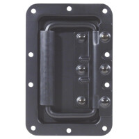 Roadinger Case folding handle, black