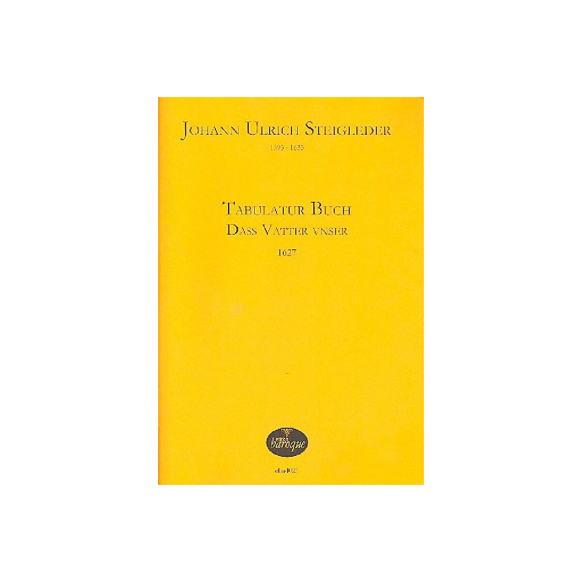 Tabulaturbuch Dass Vatter Unser