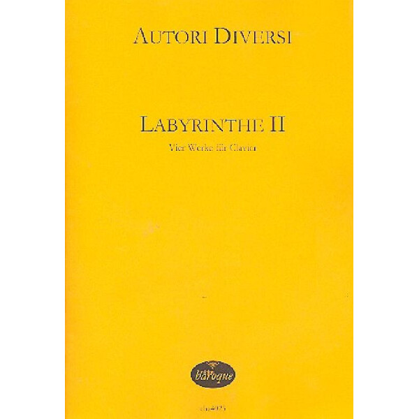 Labyrinthe Band 2 für Klavier