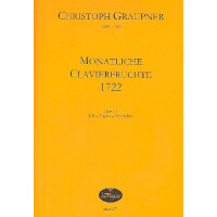 Monatliche Clavierfrüchte 1722 Band 3 (Juli - August - September)