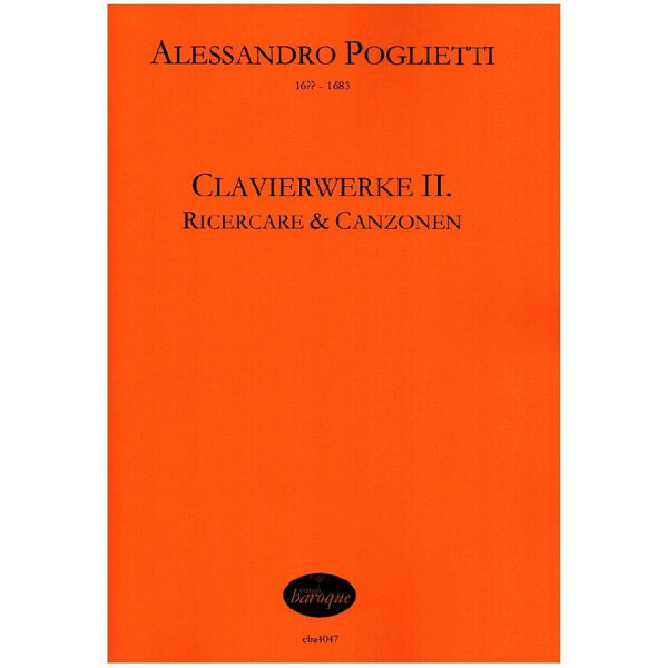 Clavierwerke Band 2 - Ricercare und Canzonen