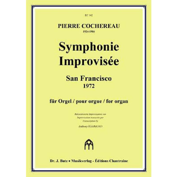 Symphonie Improvisée für Orgel