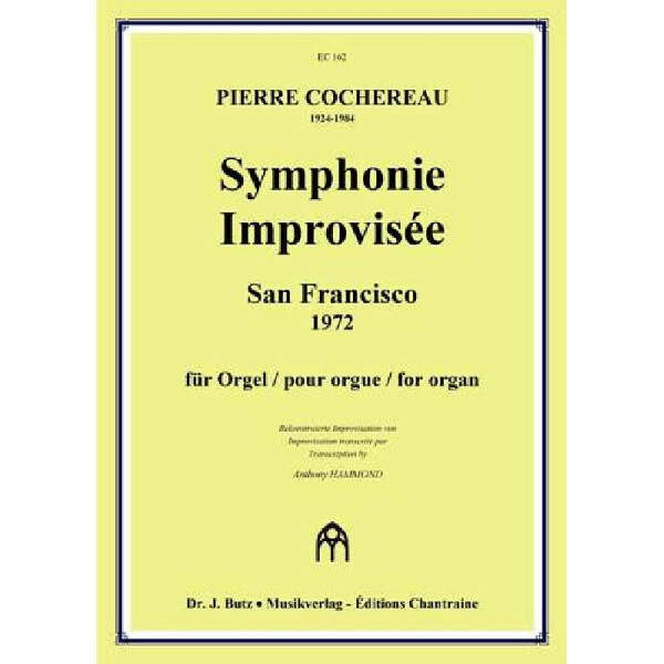 Symphonie Improvisée für Orgel