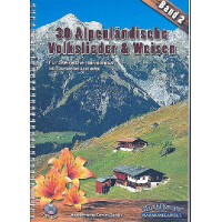 30 alpenländische Volkslieder und Weisen Band 2 (+CD)