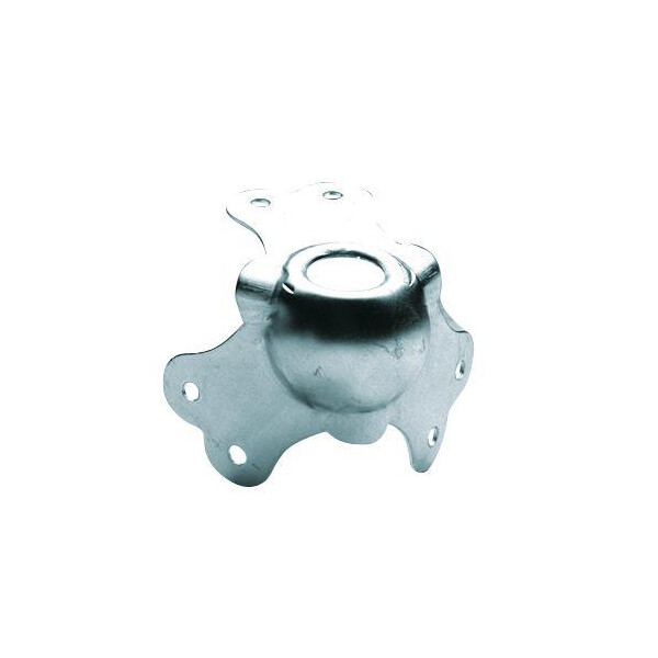 Roadinger steel ball corner, 3 legs 64mm, stackable.