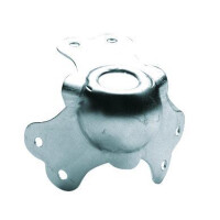 Roadinger steel ball corner, 3 legs 64mm, stackable.