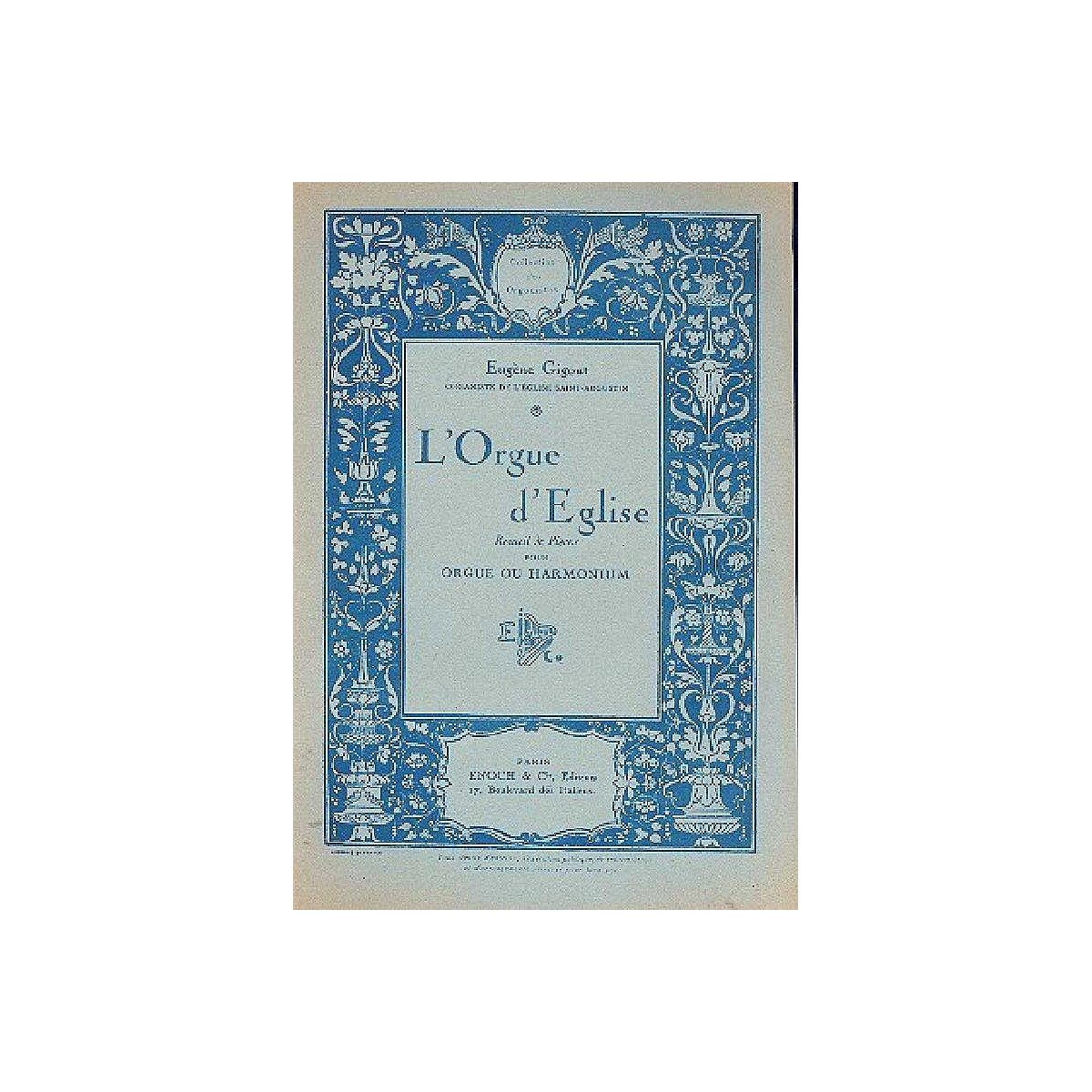 Lorgue deglise recueil de