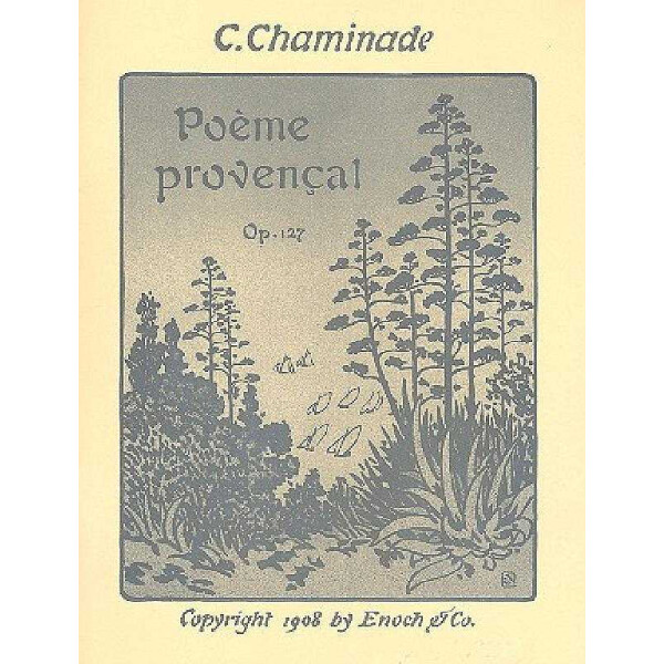 Poeme provencal op.127 pour piano