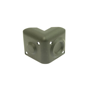 Accessory plastic corner, leg 50mm, stackable