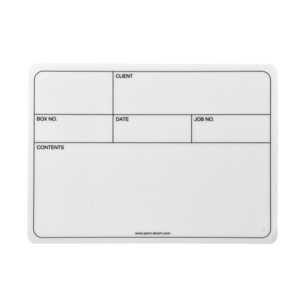 Accessory label self-adhesive 130x85mm