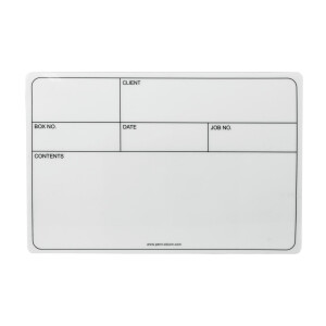 Accessory label self-adhesive 130x85mm