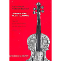 Contemporary Violin Technique - volume 1 (parts 1+2)