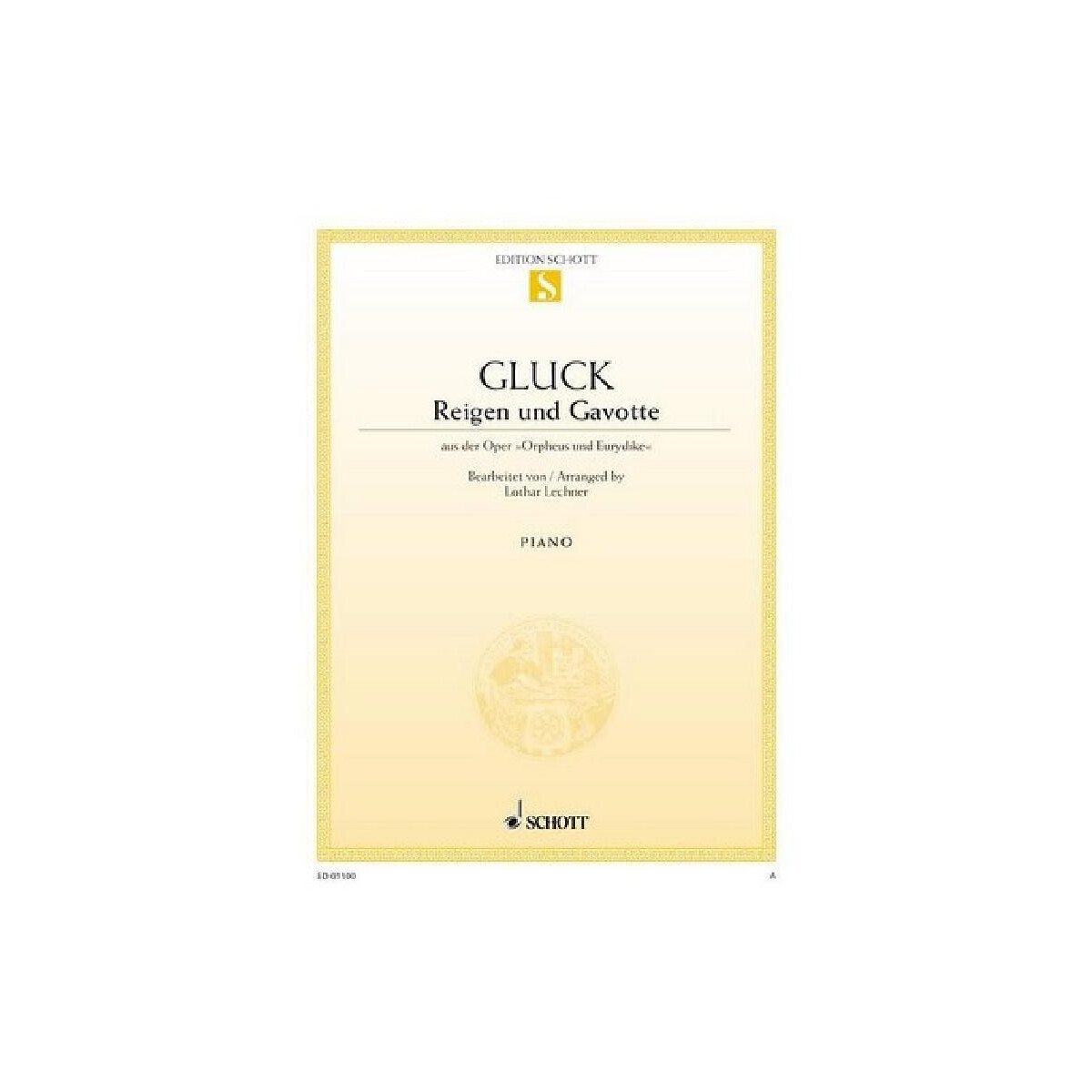 Orpheus und Eurydike Reigen und box