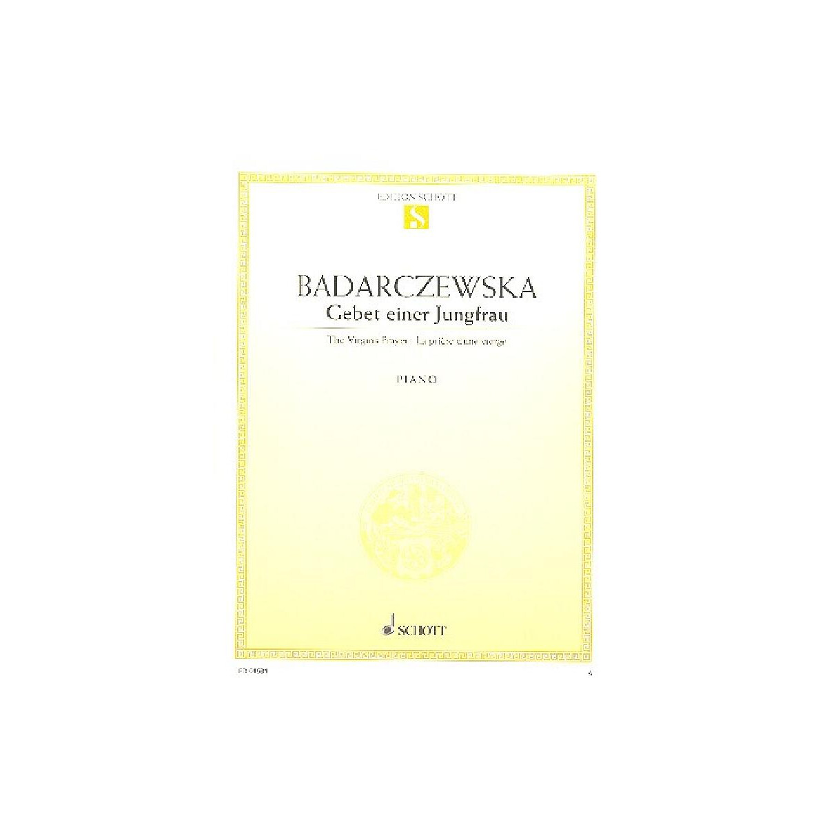 Gebet einer Jungfrau box