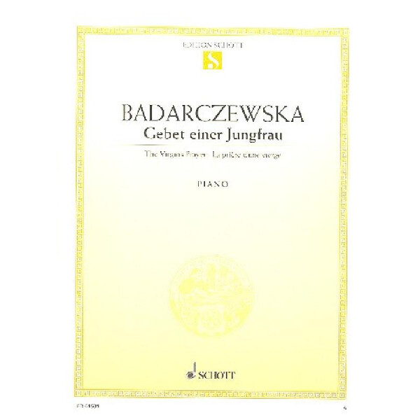 Gebet einer Jungfrau