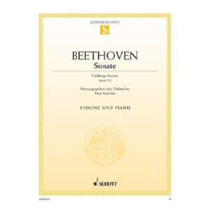 Sonate F-Dur op.24 für Violine