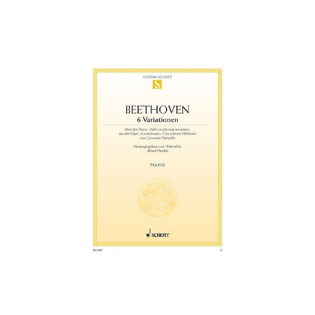 6 Variationen über Nel cor piu non  box