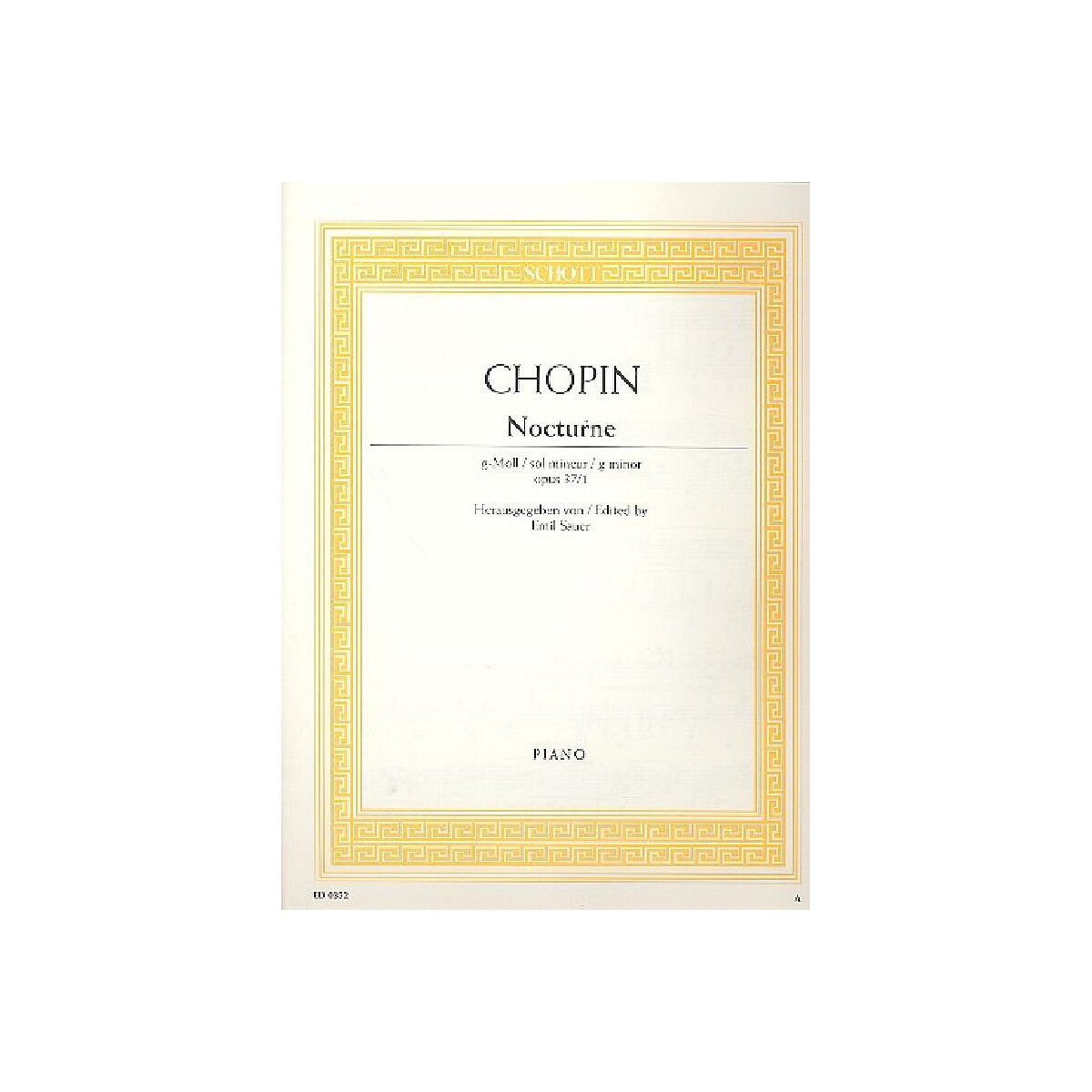 Nocturne g-Moll op.37,1 box