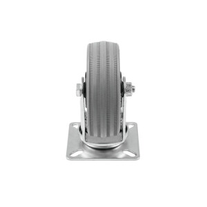 Roadinger swivel castor 75mm gray