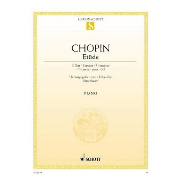 Etüde E-Dur op.10,3