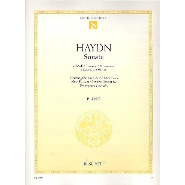 Sonate e-Moll für Klavier