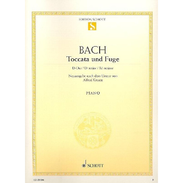 Toccata und Fuge D-Dur BWV912
