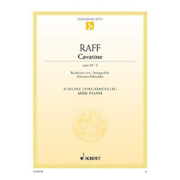 Cavatine op.85,3