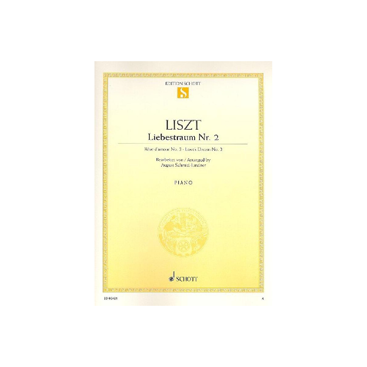 Liebestraum E-Dur Nr.2 für box