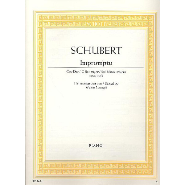 Impromptu Ges-Dur op.90,3