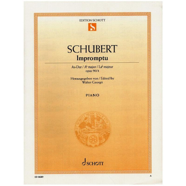 Impromptu As-Dur op.90,4 für